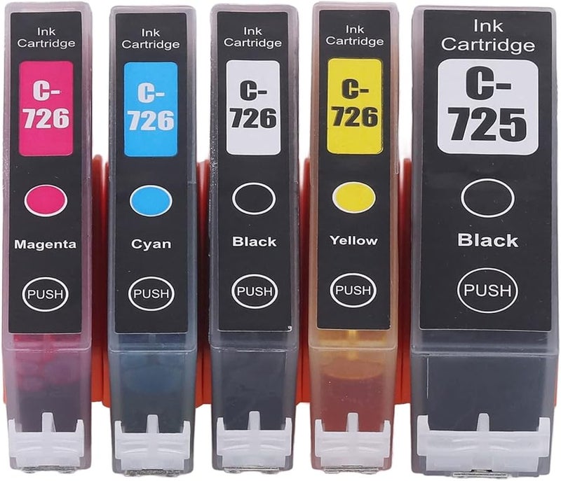 Compatible Ink Cartridges BK BK C M Y 5 Colors for IP4870 IP4970 IX6560 Printers High Capacity Fade Resistant - Image 5